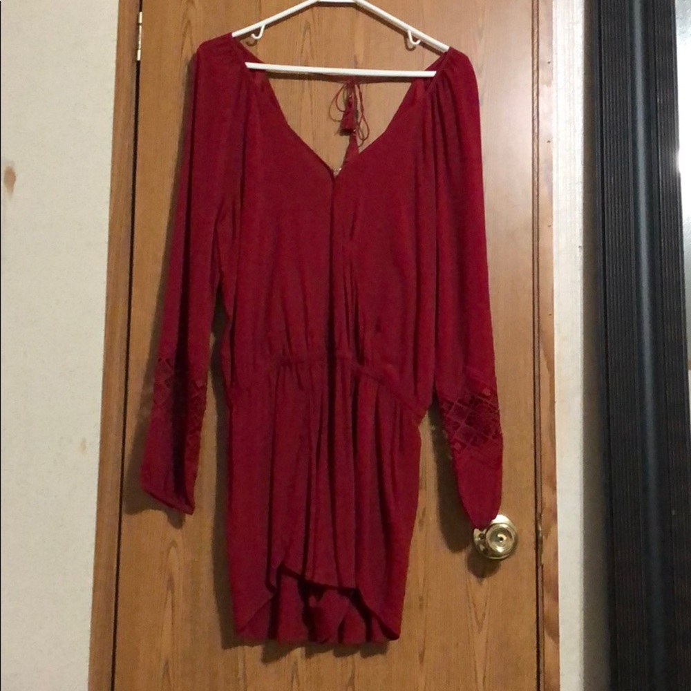 Red romper - Picture 2 of 4